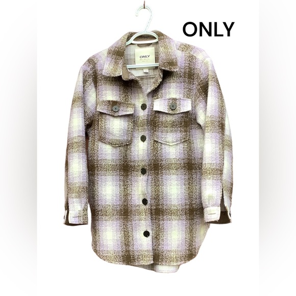 ONLY blue denim Anno 1995 Shacket - Picture 1 of 8